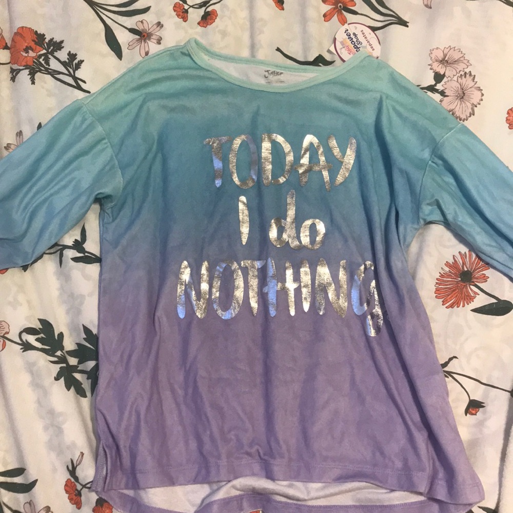 Ombré Pajama Top